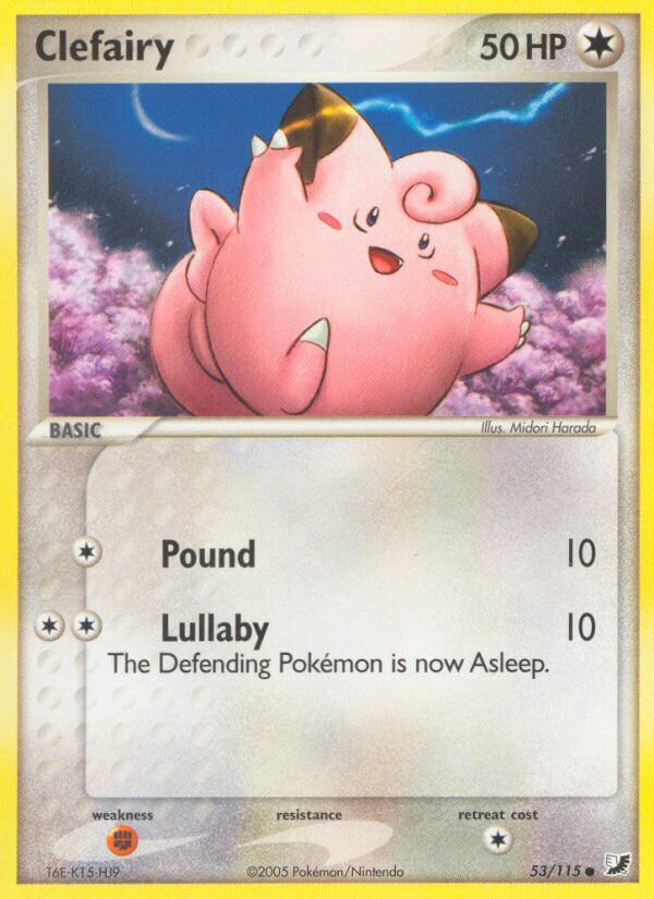 Clefairy - UNSEEN FORCES UF #53