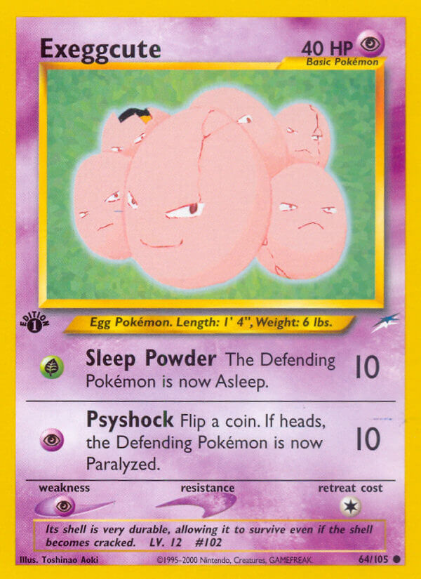 Exeggcute – Neo Destiny