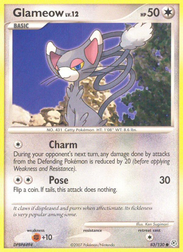 Glameow - DIAMOND PEARL DP #83