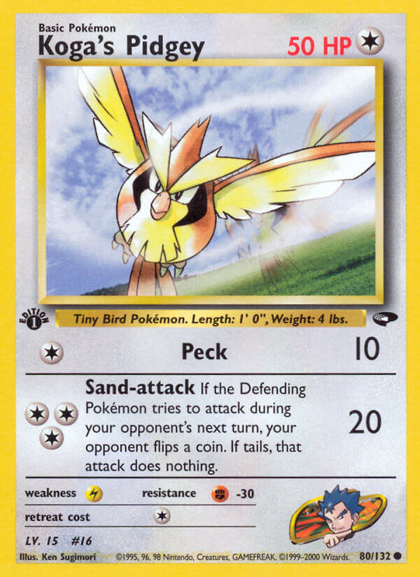 Koga's Pidgey – Gym Challenge