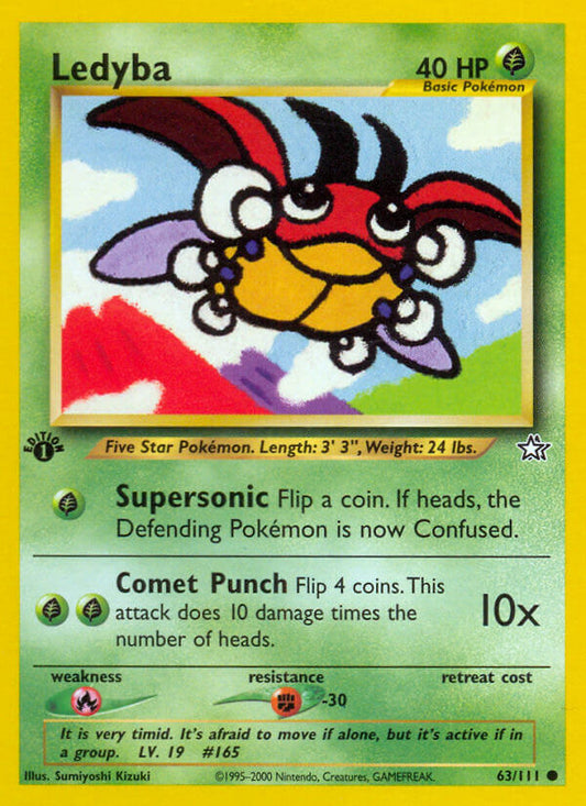 Ledyba - NEO GENESIS #63