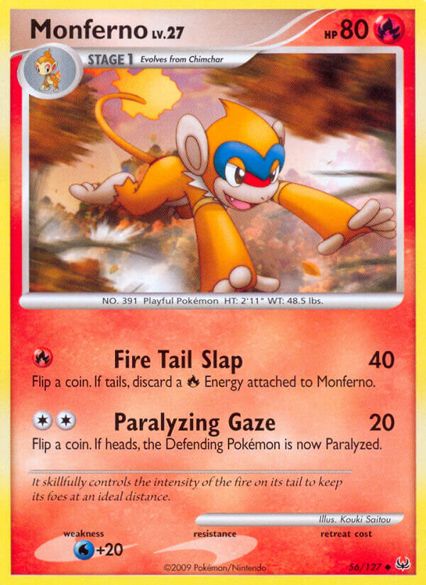 Monferno - PLATINUM PL #56