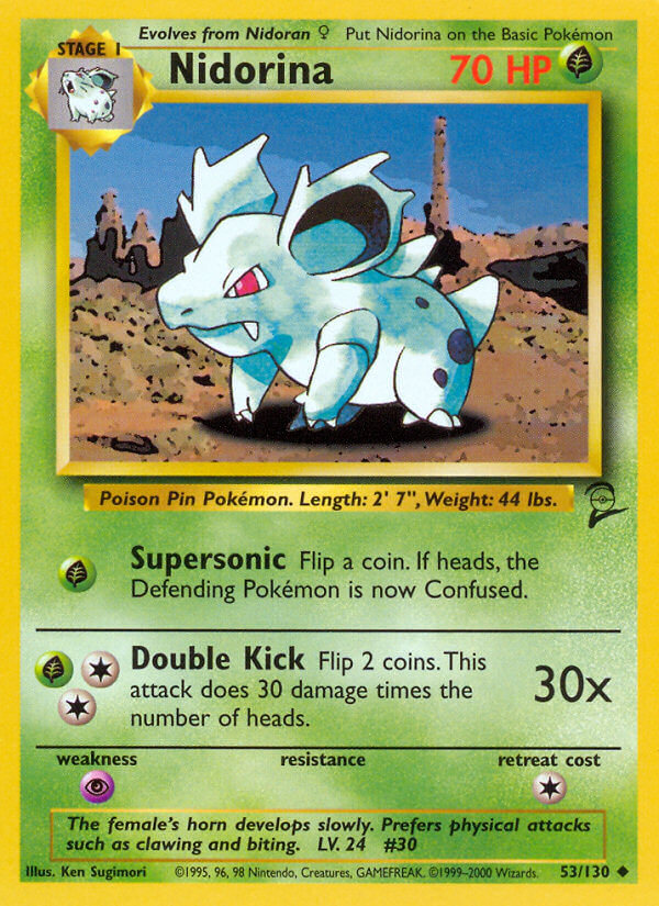 Nidorina – Base Set 2