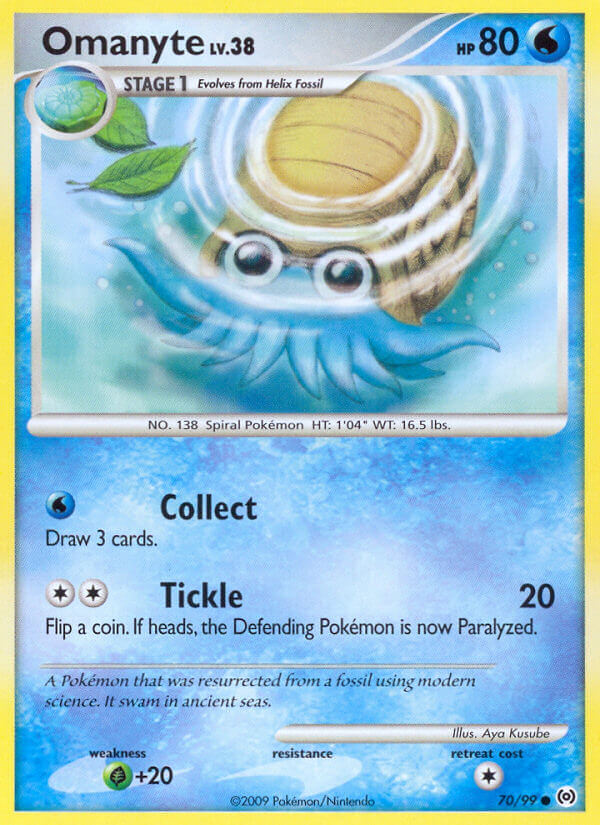 Omanyte - ARCEUS AR #70
