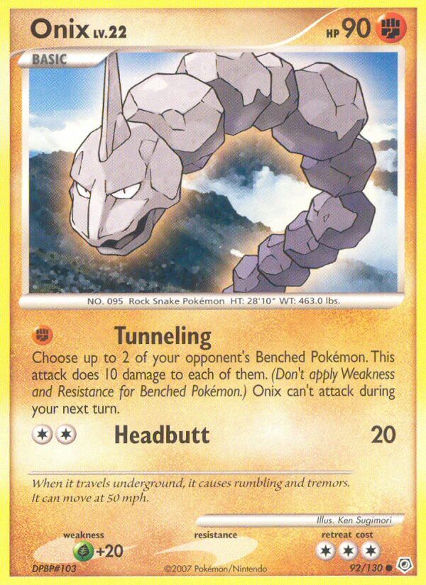 Onix - DIAMOND PEARL DP #92