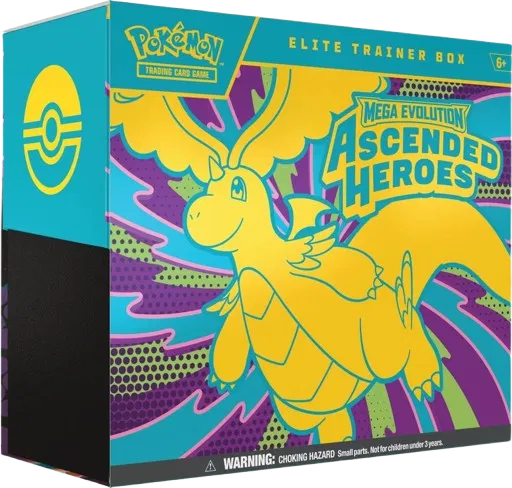Pokémon TCG: Mega Evolution Ascended Heroes – Elite Trainer Box