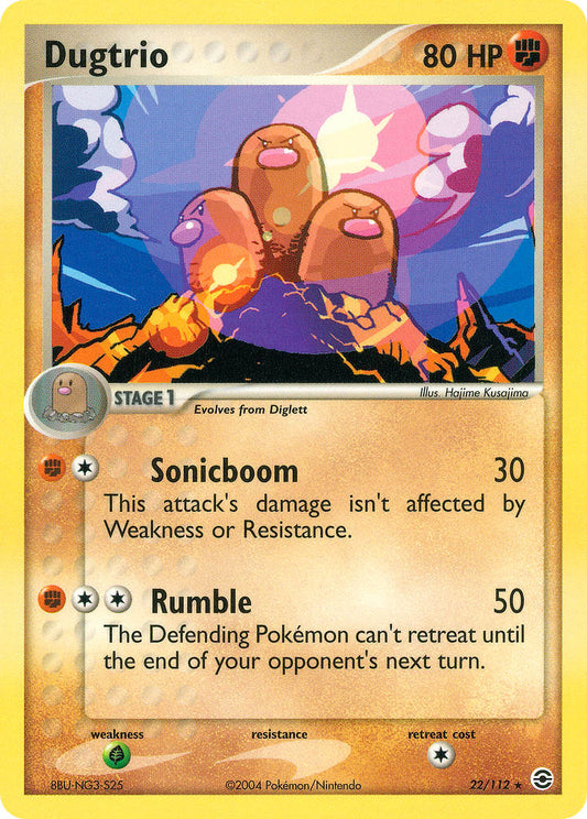 Dugtrio - RG #022