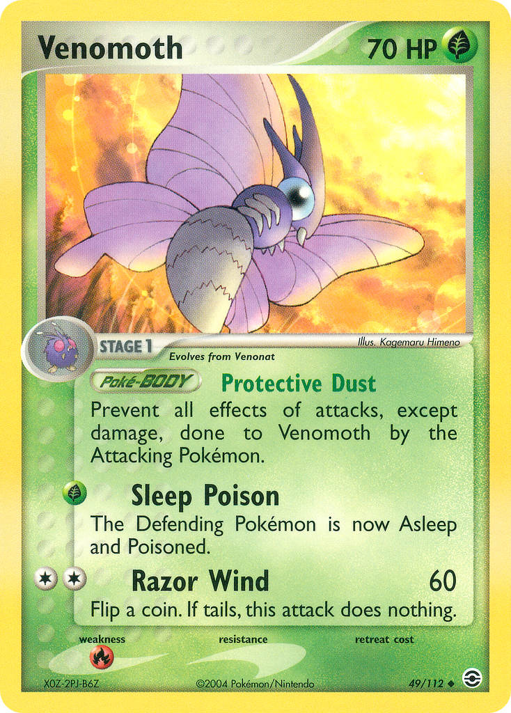 Venomoth - RG #049