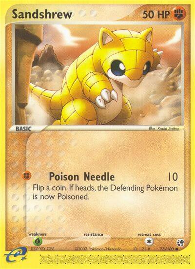 Sandshrew - SANDSTORM SS #75