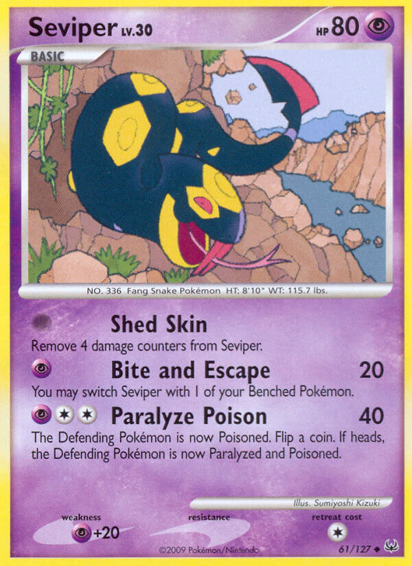 Seviper - PLATINUM PL #61