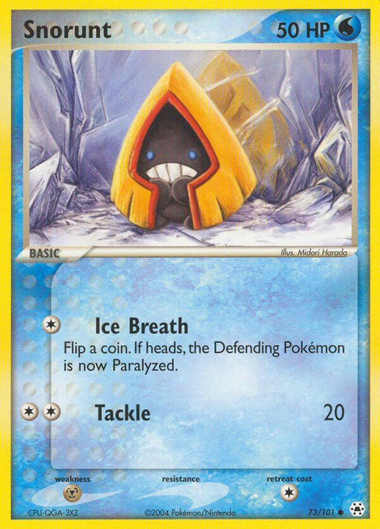 Snorunt - HIDDEN LEGENDS HL #73