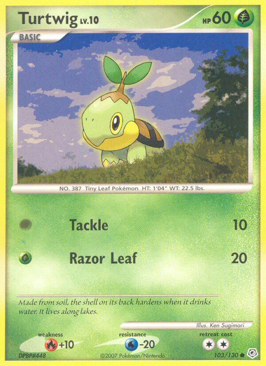 Turtwig - DIAMOND PEARL DP #103