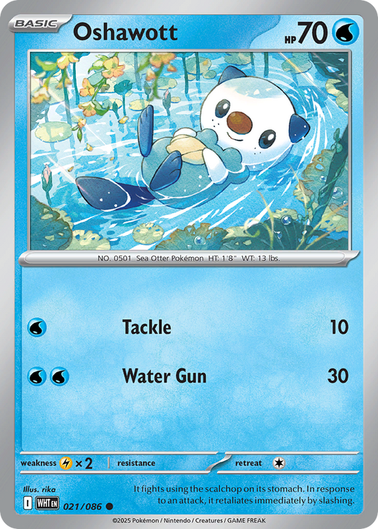Oshawott - WHT #021