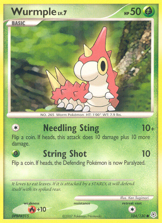 Wurmple - DIAMOND PEARL DP #104