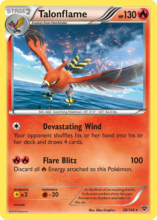 Talonflame - XY #028